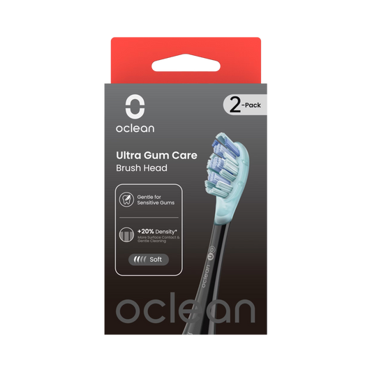 Oclean Ultra Gum Care Brush Head, Black