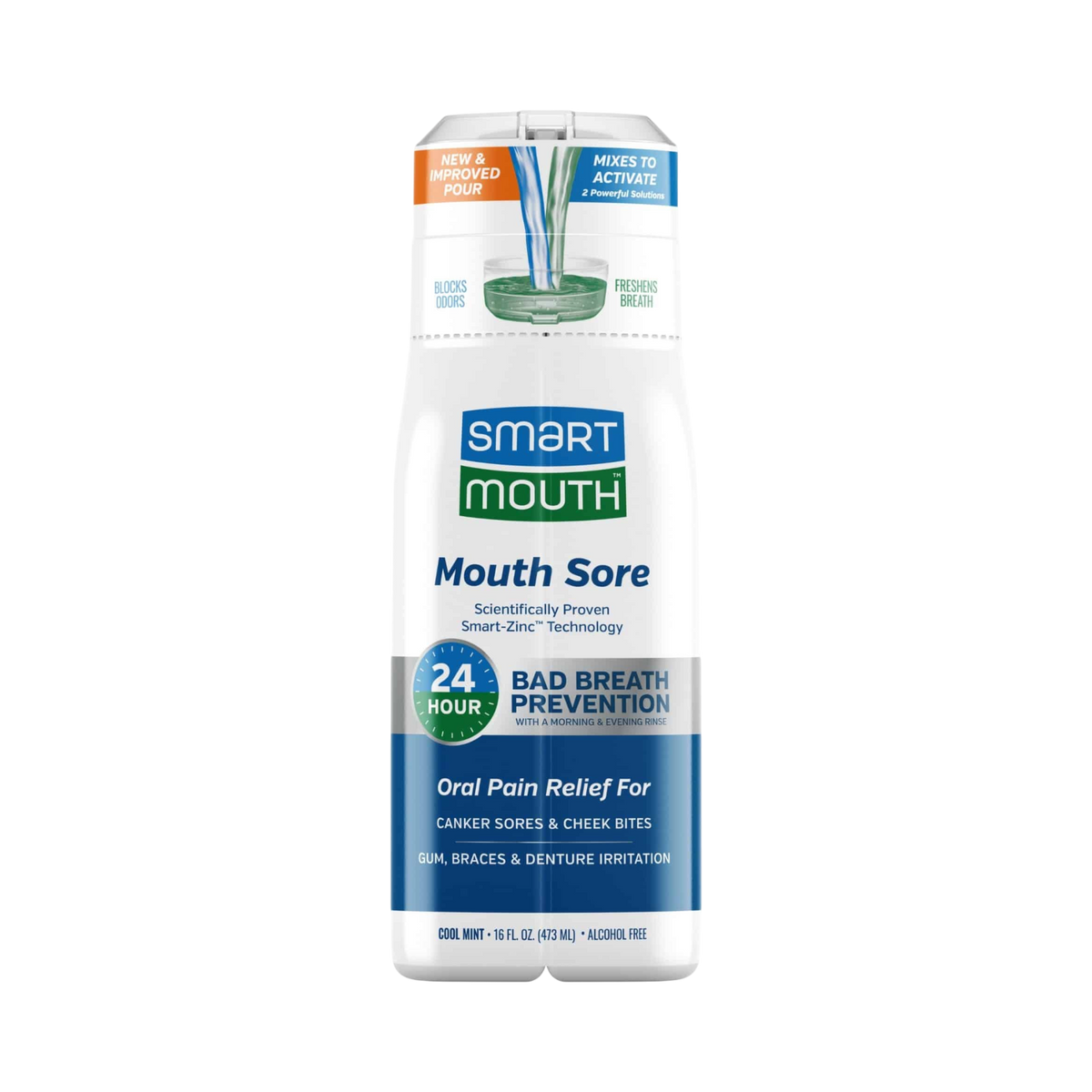 SmartMouth Mouth Sore Mouthwash
