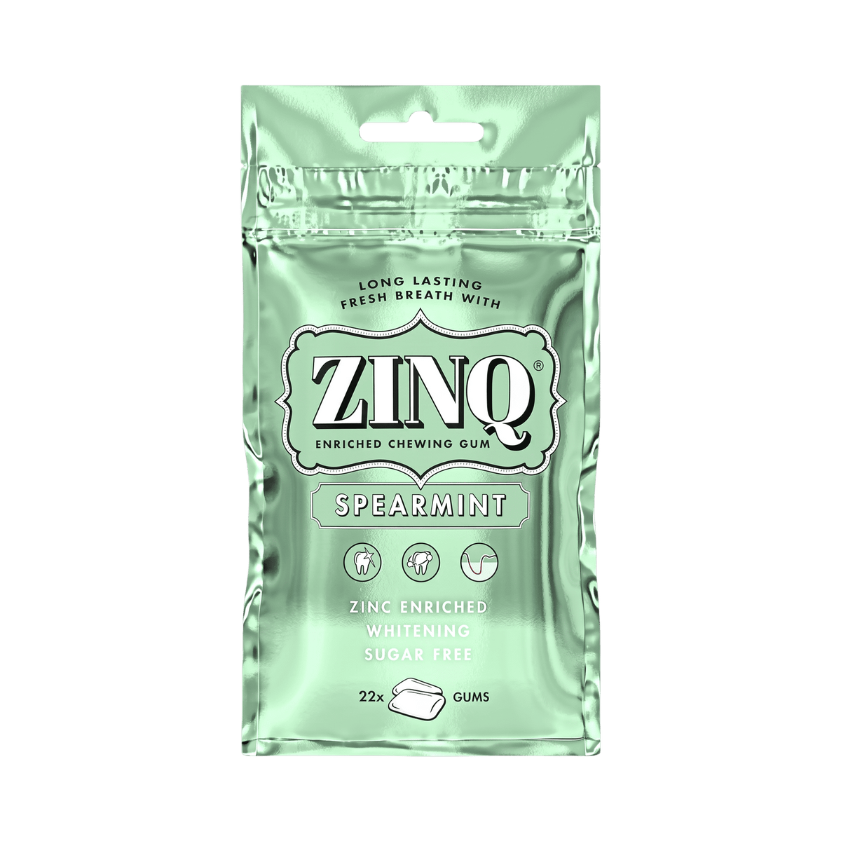 ZINQ Gum, Spearmint