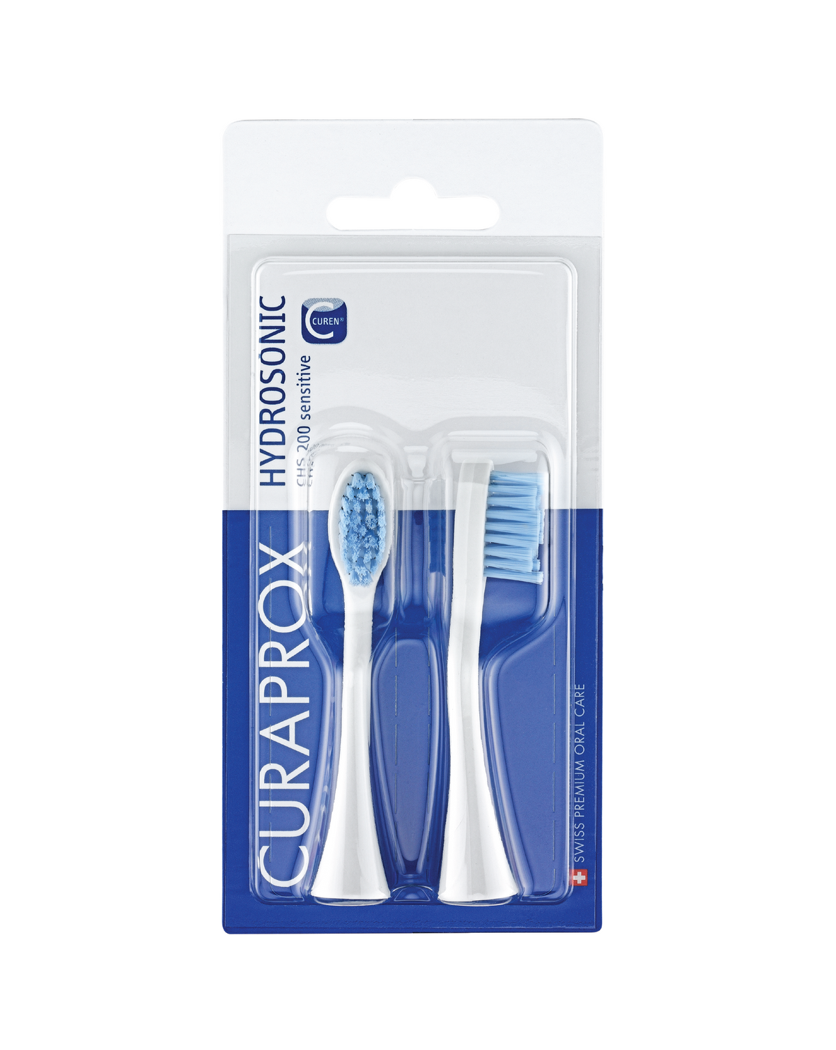 Curaprox Hydrosonic Power Brush Head CHS 300, 2-Pack