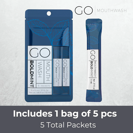 go! Mouthwash, Bold Mint