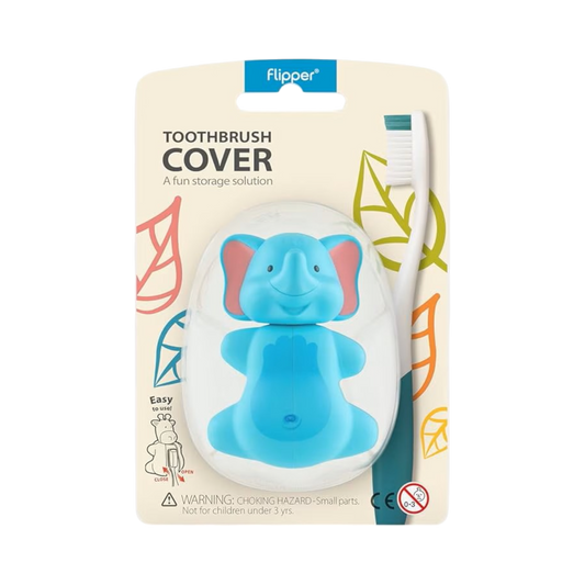 Flipper Fun Animal Toothbrush Cover, Elephant