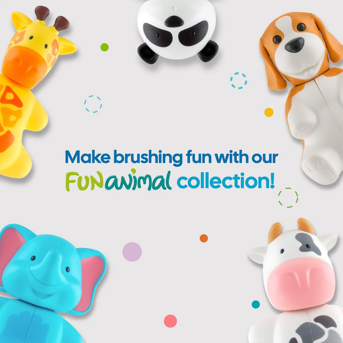 Flipper Fun Animal Toothbrush Cover, Elephant