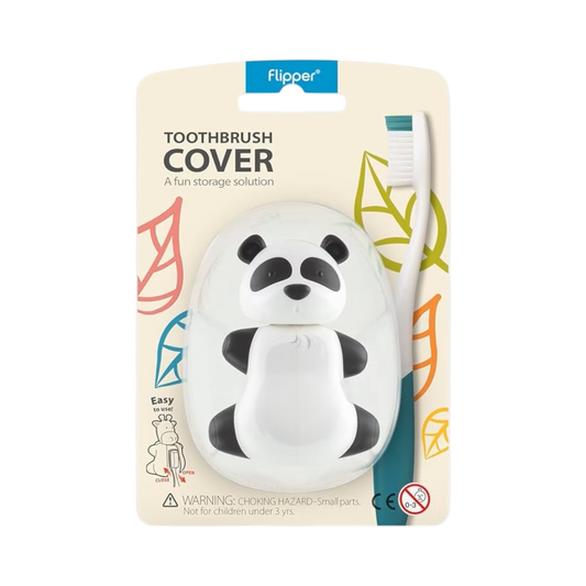 Flipper Fun Animal Toothbrush Cover, Panda