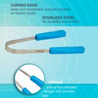 DrTung's Stainless Steel Tongue Cleaner