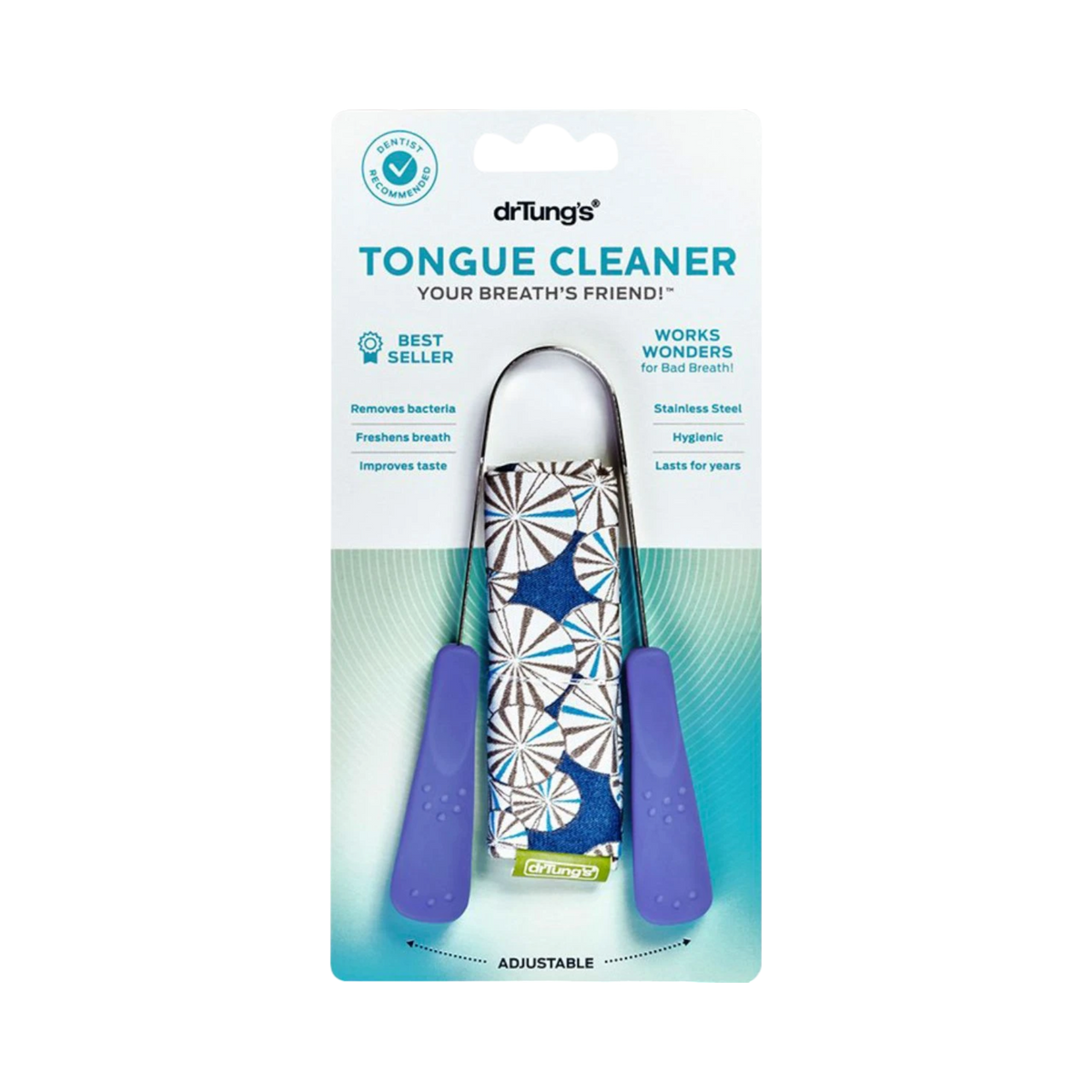 DrTung's Stainless Steel Tongue Cleaner