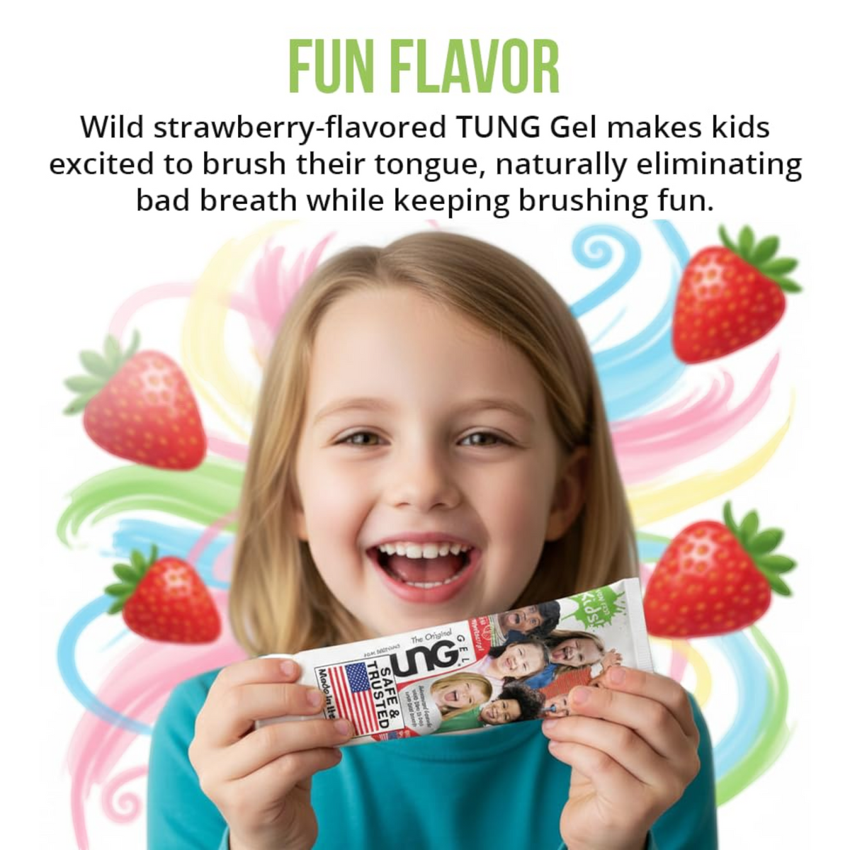 TUNG Gel Kids, Strawberry