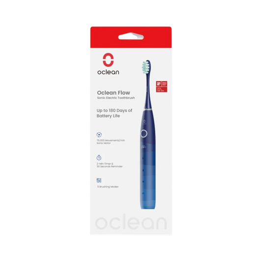 Oclean Flow Electric Toothbrush, Blue