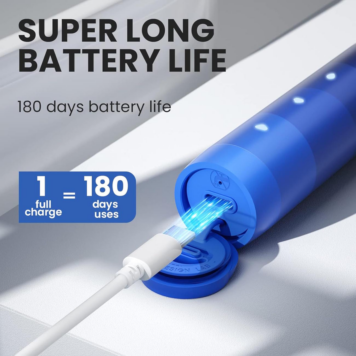 Oclean Flow Electric Toothbrush, Blue