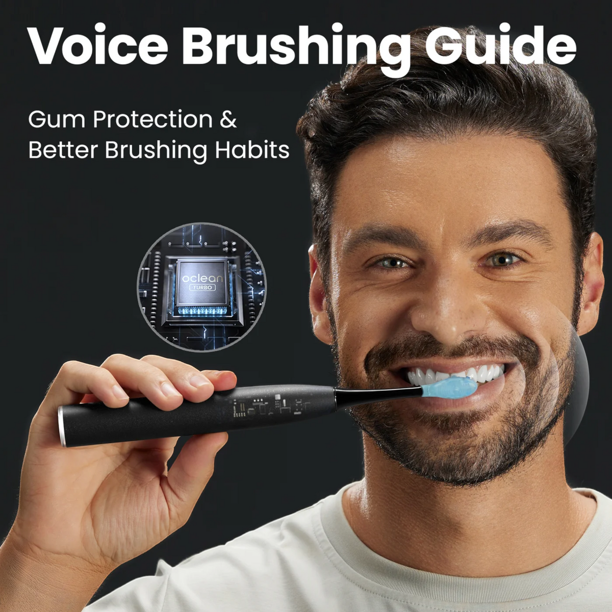 Oclean X Ultra S Electric Toothbrush, Black