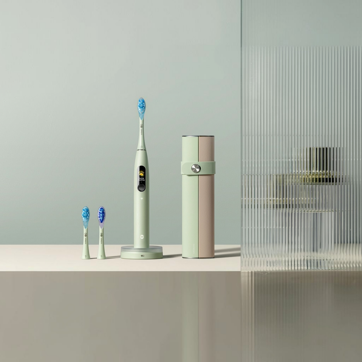 Oclean X Ultra S Electric Toothbrush, Green