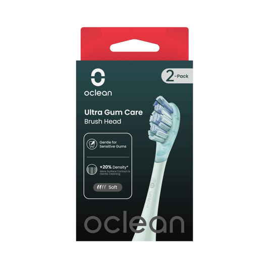 Oclean Ultra Gum Care Brush Head, Green
