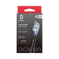 Oclean Ultra Clean Brush Head, Black