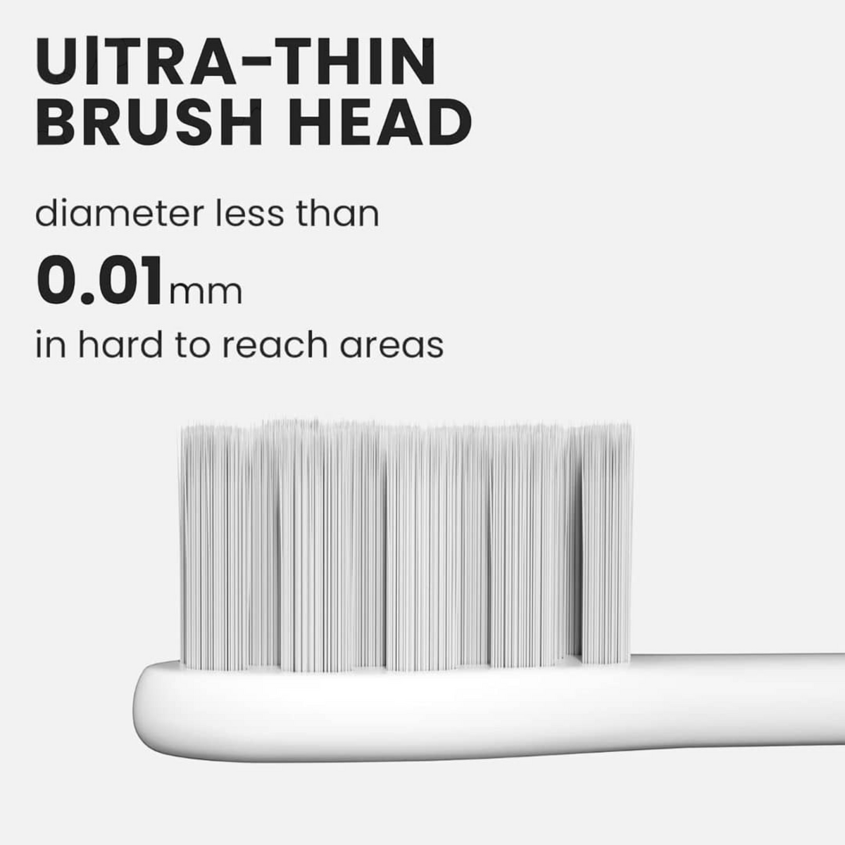 Oclean Gum Care Brush Head, White