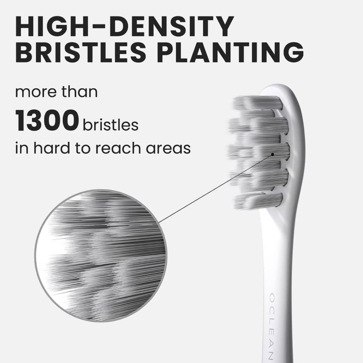Oclean Gum Care Brush Head, White