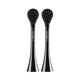 Curaprox Black Is White Hydrosonic Carbon Brush Head, 2-Pack