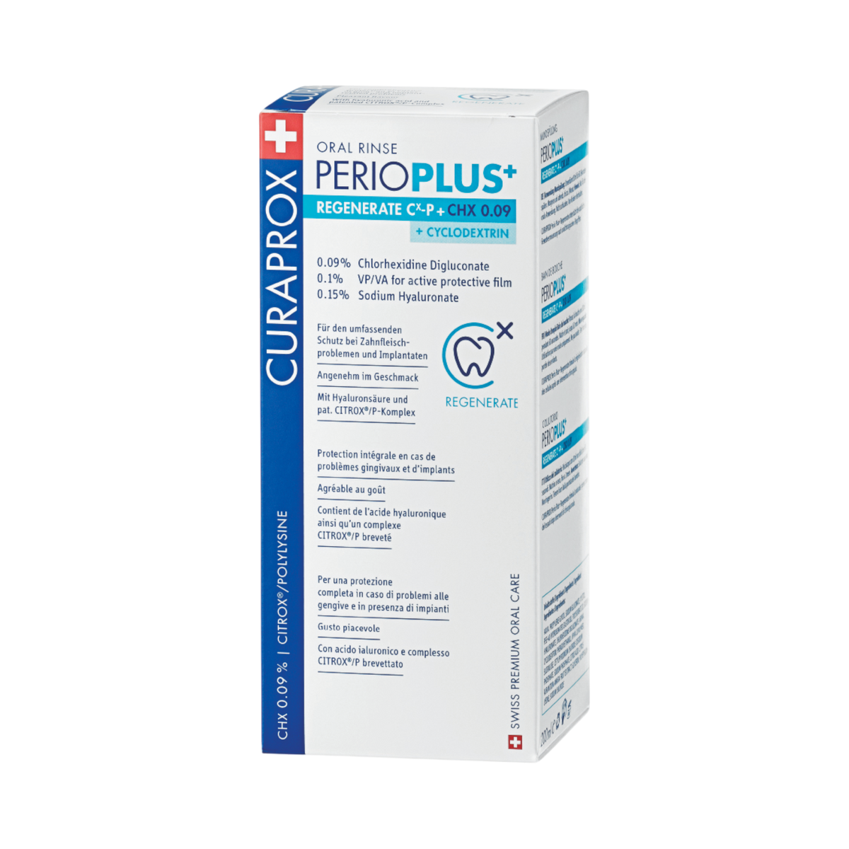 Curaprox Perio Plus+ Regenerate Oral Rinse
