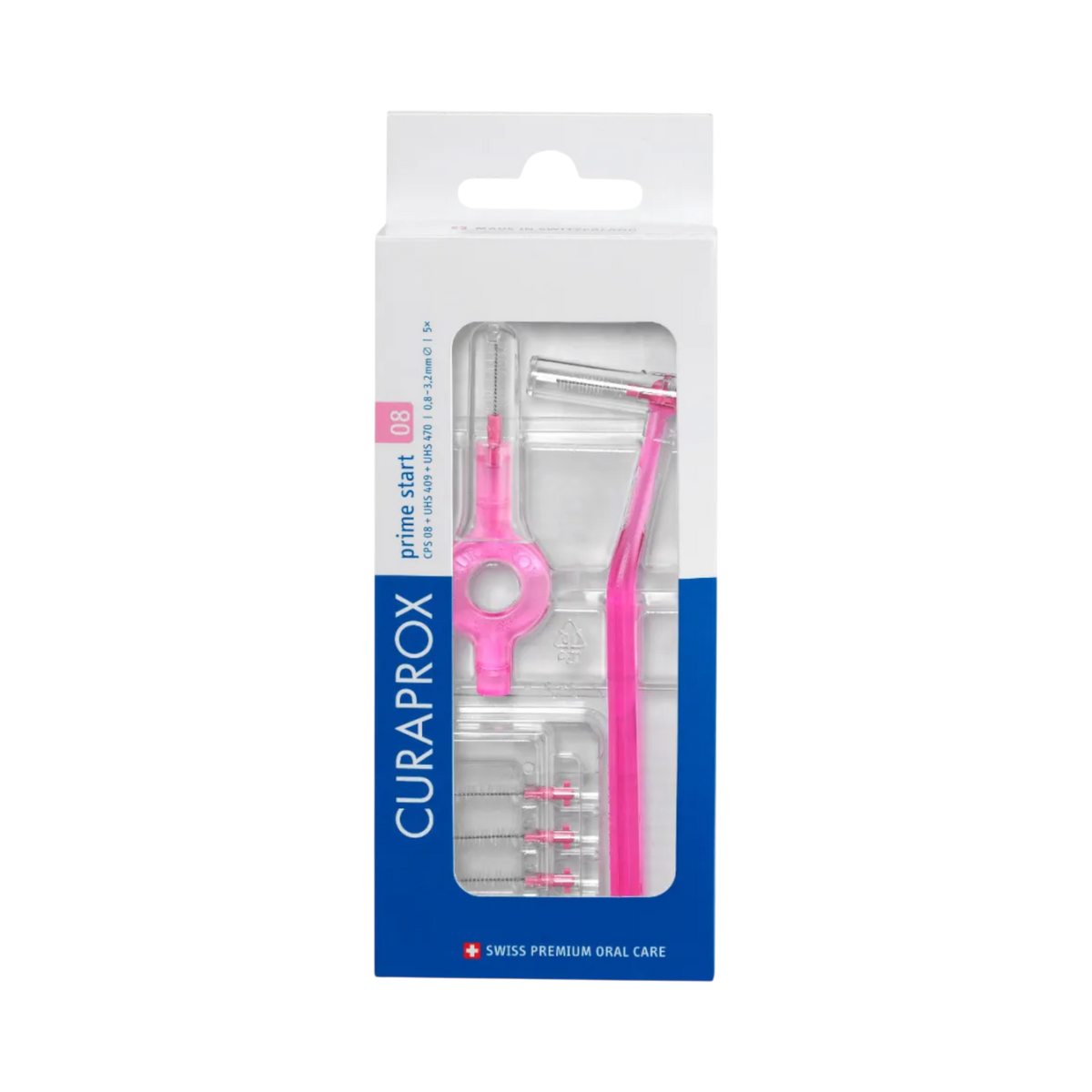Curaprox CPS Prime Start 08 Interdental Brushes 5-Pack Set