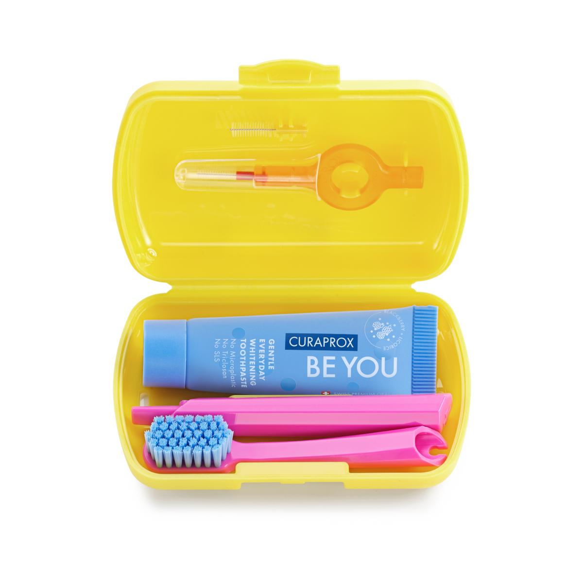 Curaprox Travel Set, Yellow