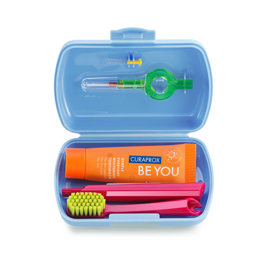 Curaprox Travel Set, Blue