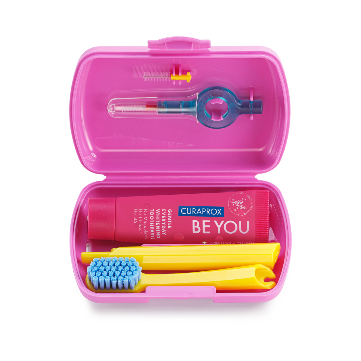 Curaprox Travel Set, Pink