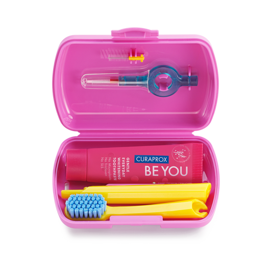 Curaprox Travel Set, Pink