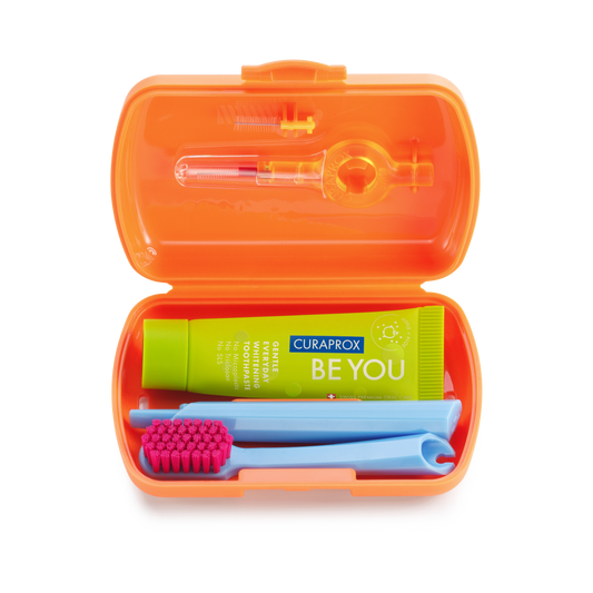 Curaprox Travel Set, Orange