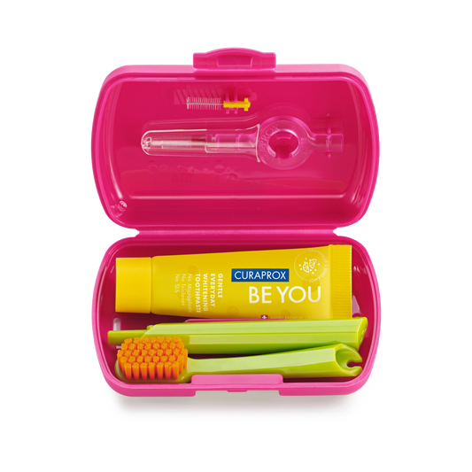 Curaprox Travel Set, Red
