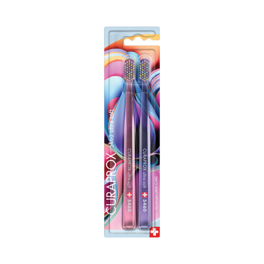 Curaprox CS 5460 Duo Colourful Curls Edition 2-Pack Set