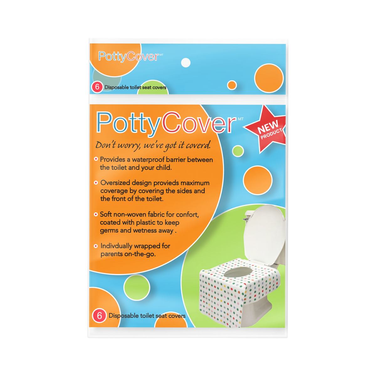 Potty Cover Disposable Toilet Seat Covers
