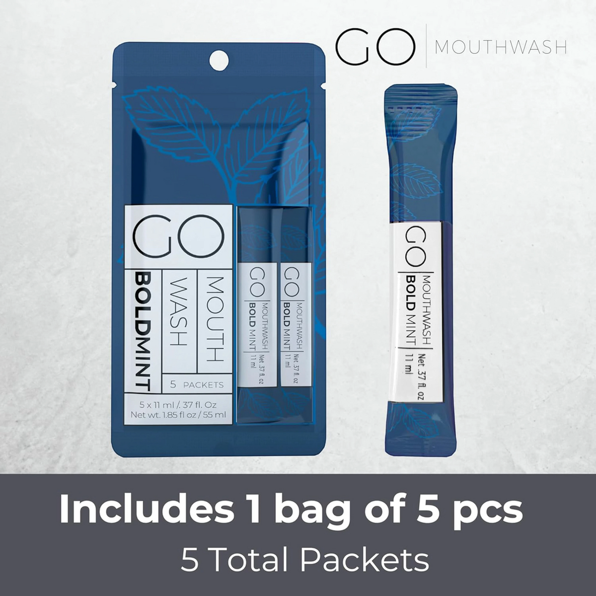 go! Mouthwash, Bold Mint