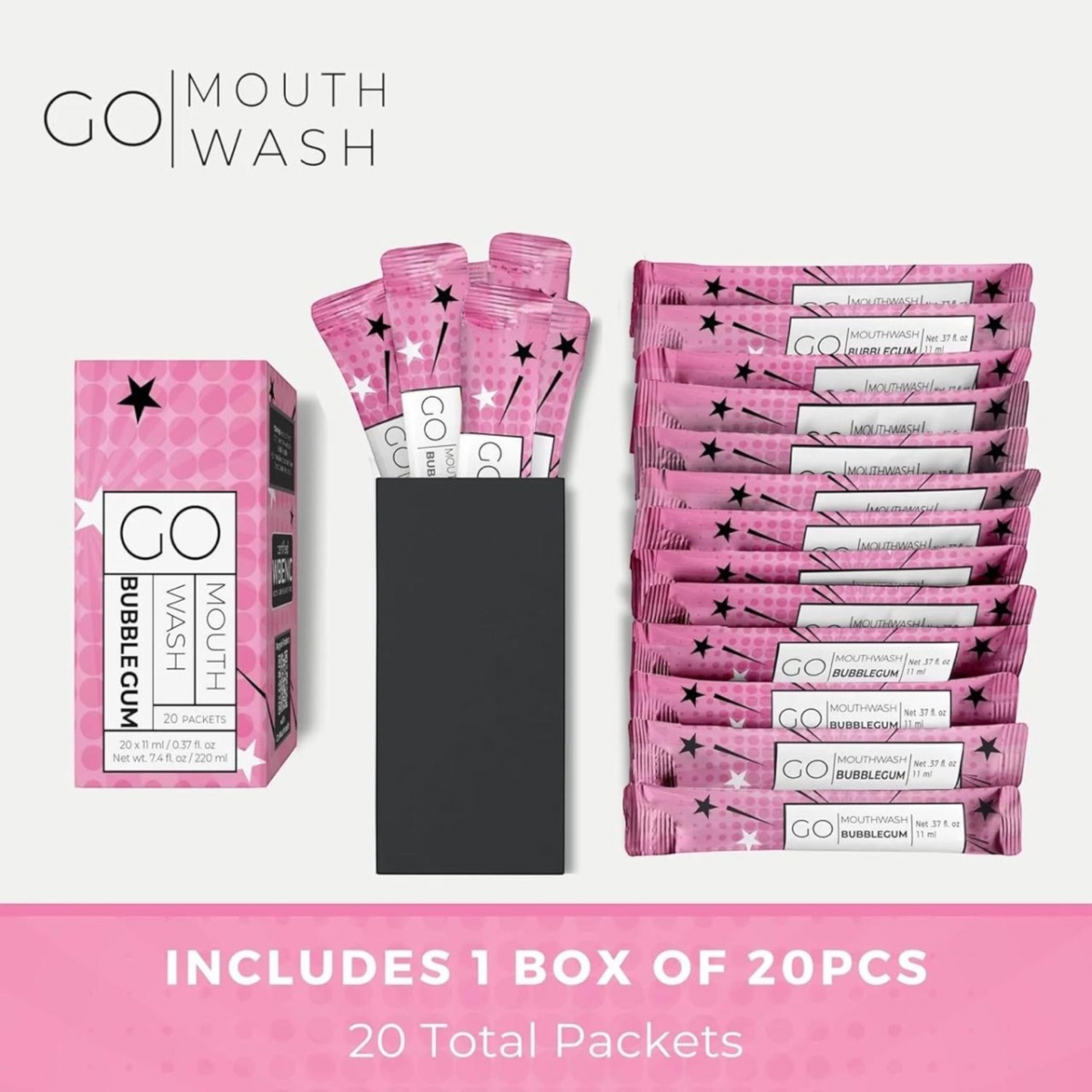 go! Mouthwash, Bubble Gum