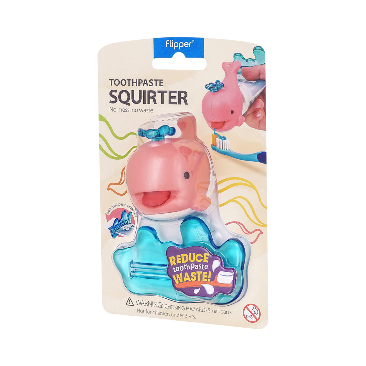 Flipper WHALE Pinki Toothpaste Squeezer