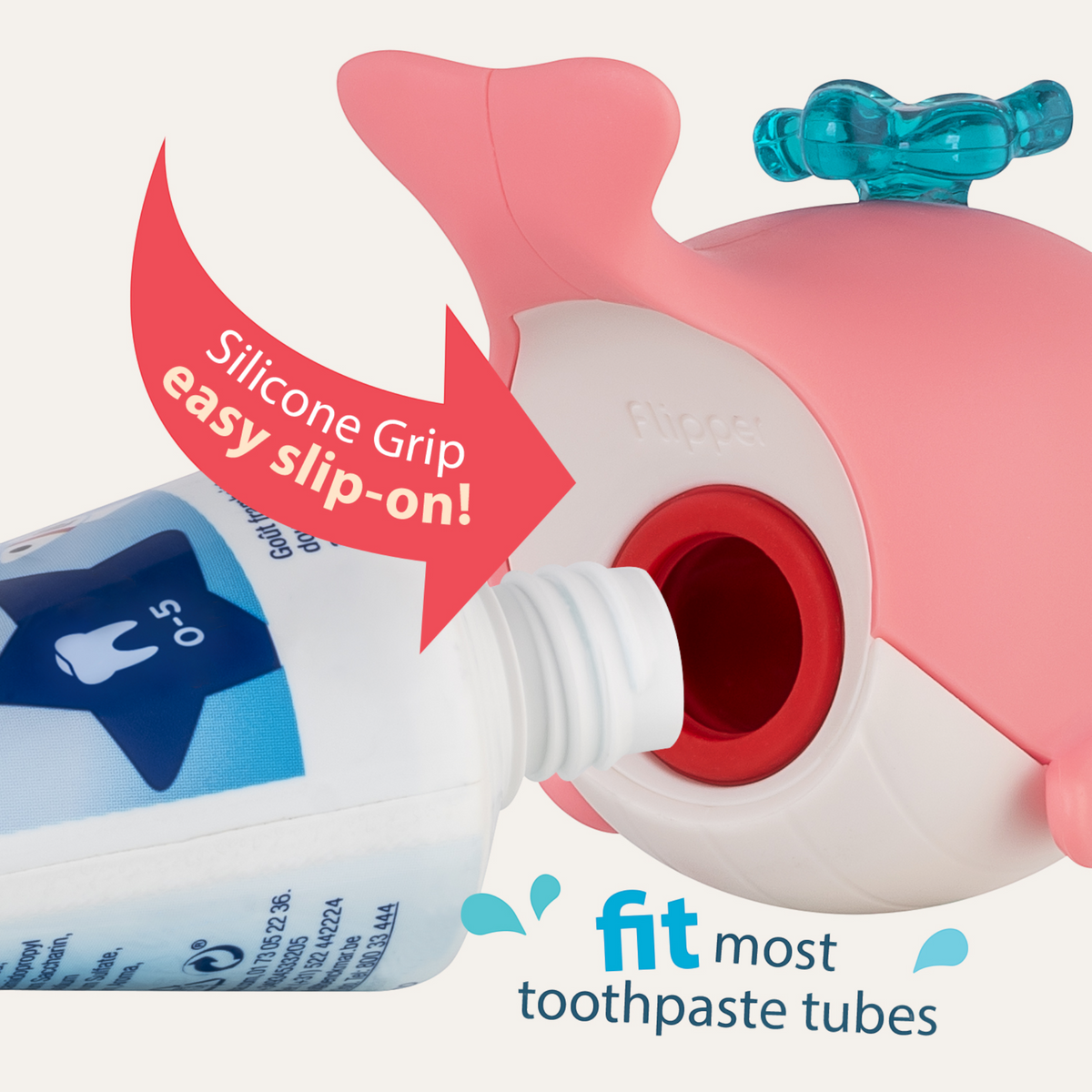 Flipper WHALE Pinki Toothpaste Squeezer