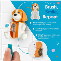Flipper Fun Animal Toothbrush Cover, Beagle