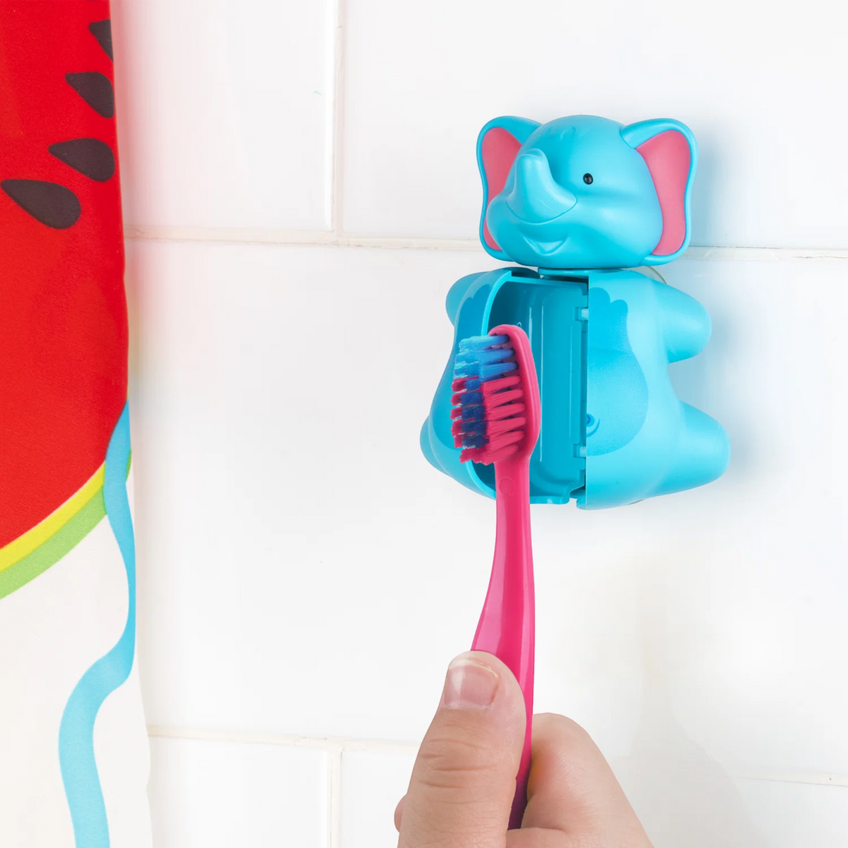 Flipper Fun Animal Toothbrush Cover, Elephant
