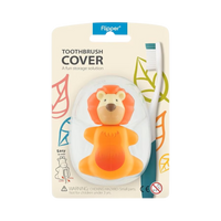 Flipper Fun Animal Toothbrush Cover, Lion