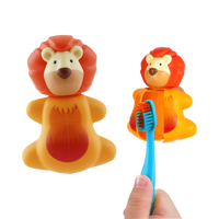 Flipper Fun Animal Toothbrush Cover, Lion