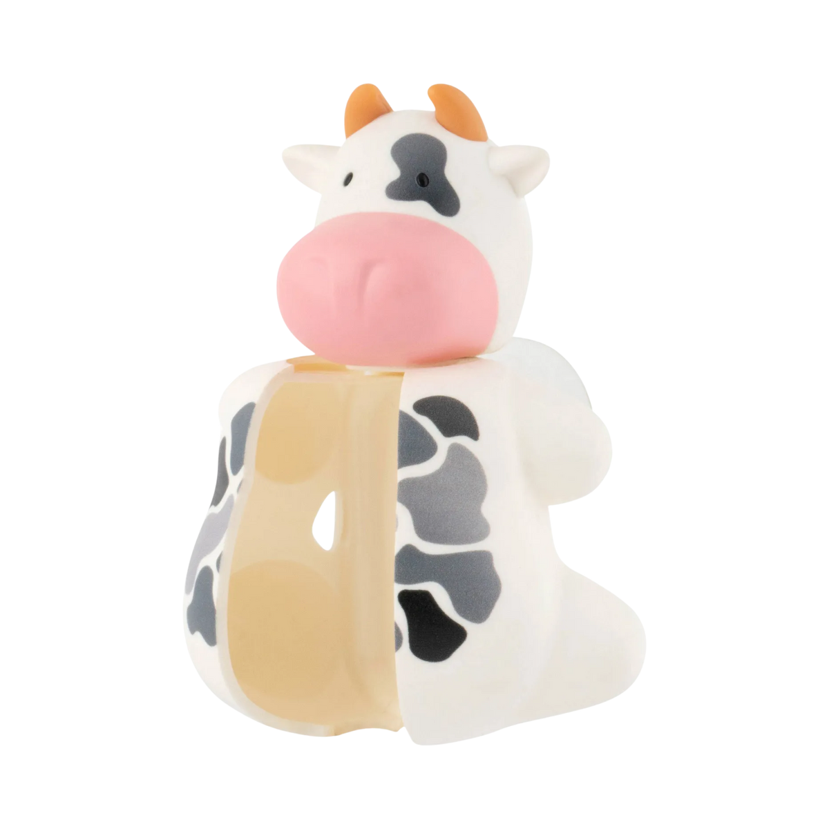Flipper Fun Animal Toothbrush Cover, Cow