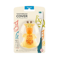 Flipper Fun Animal Toothbrush Cover, Giraffe