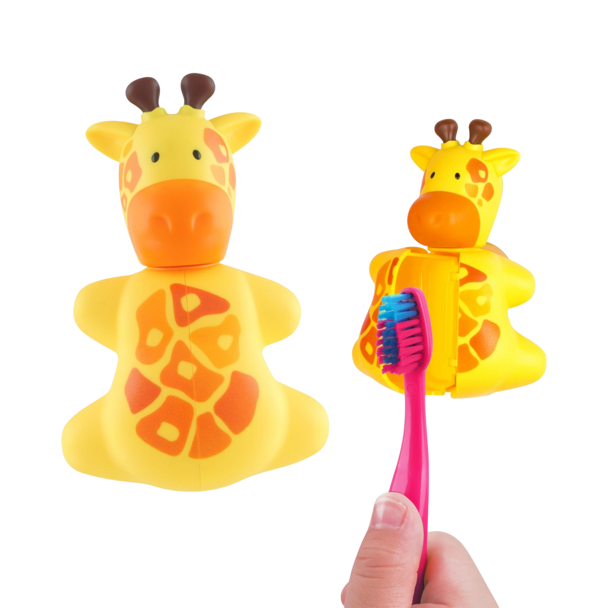 Flipper Fun Animal Toothbrush Cover, Giraffe