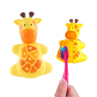 Flipper Fun Animal Toothbrush Cover, Giraffe