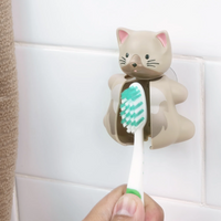 Flipper Fun Animal Toothbrush Cover, Cat