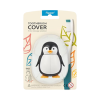 Flipper Fun Animal Toothbrush Cover, Penguin