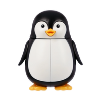 Flipper Fun Animal Toothbrush Cover, Penguin