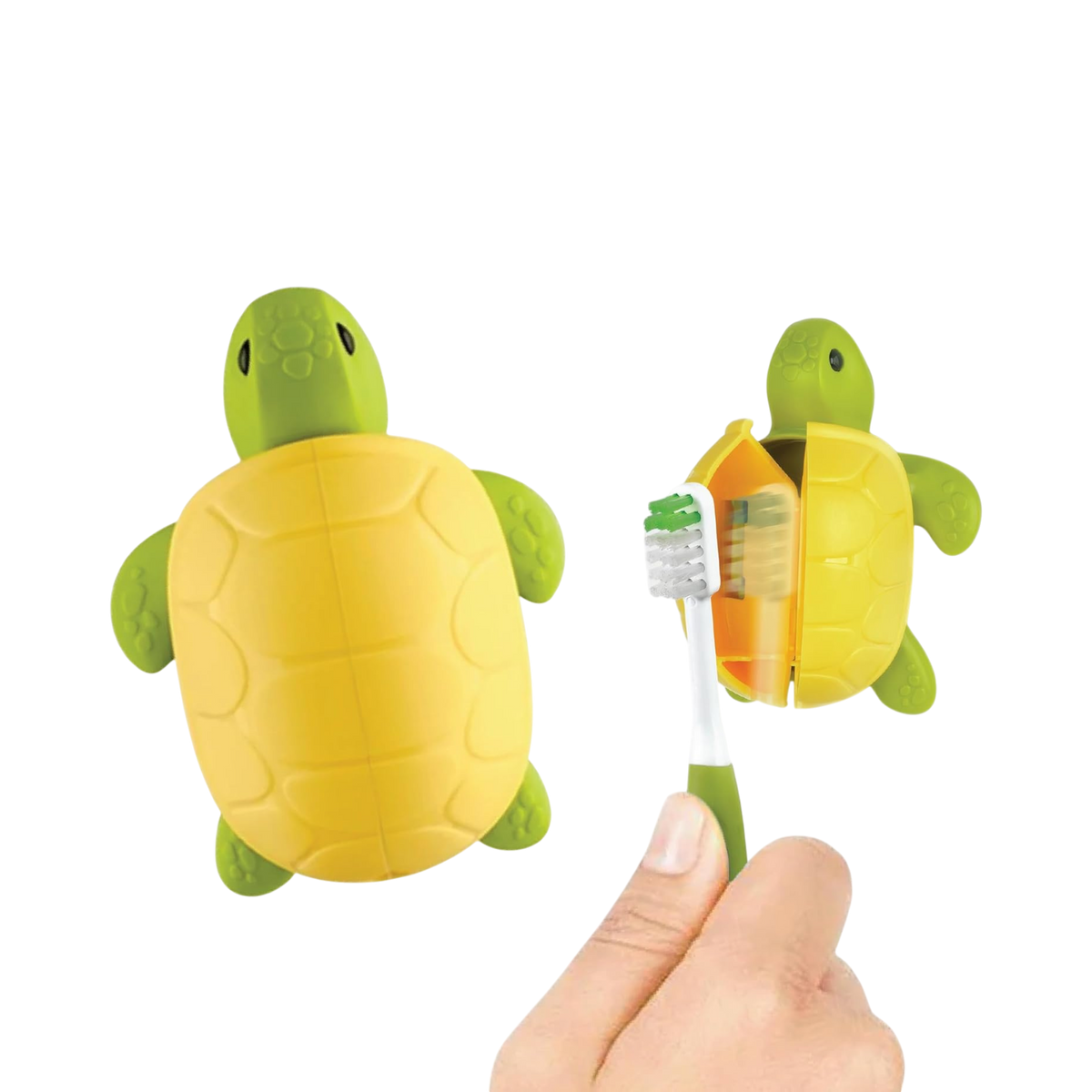 Flipper Fun Animal Toothbrush Cover, Turtle