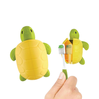 Flipper Fun Animal Toothbrush Cover, Turtle
