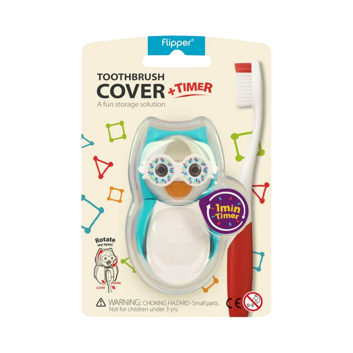 Flipper OWL Smarty Toothbrush Cover & Timer