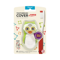 Flipper OWL Earthy Toothbrush Cover & Timer